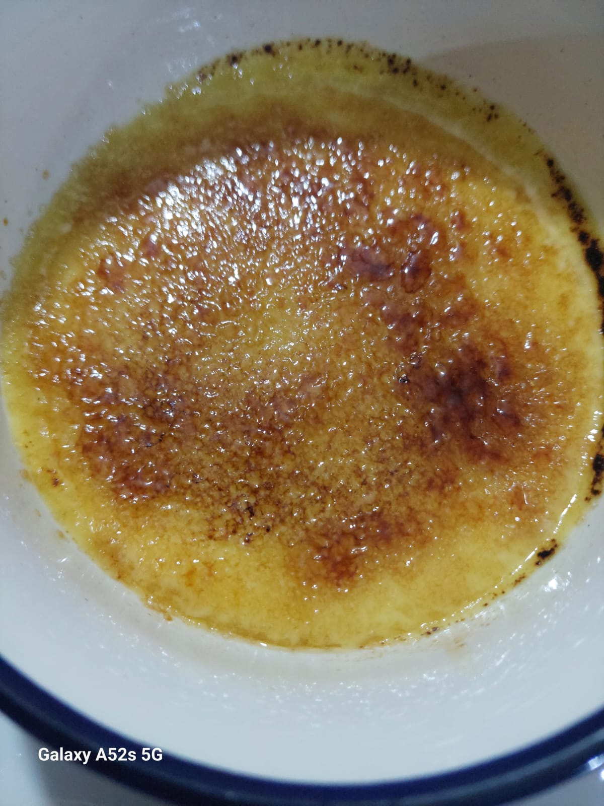 Postre Creme Brulee